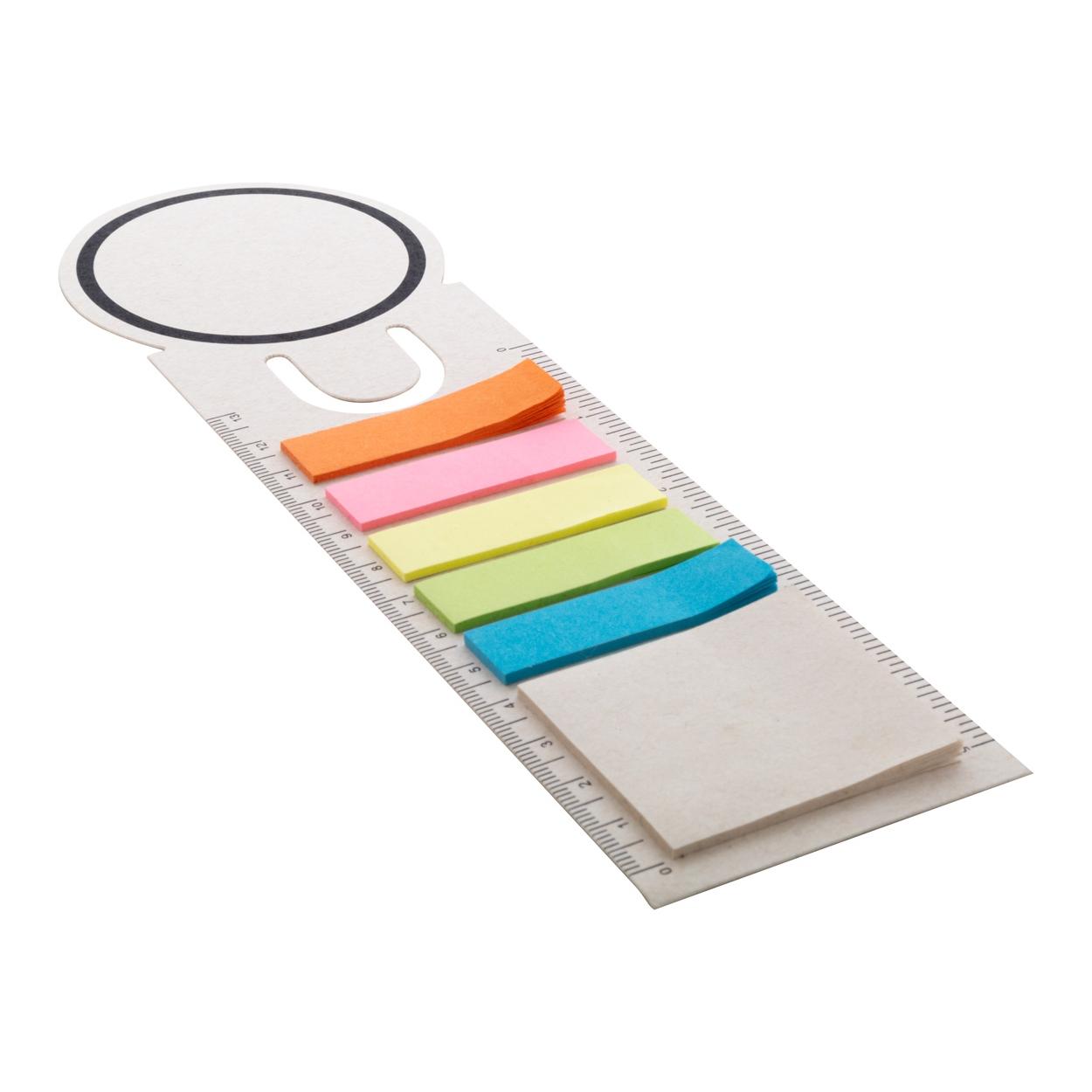 Semn de carte din carton reciclat al cutiilor de lapte Relact Mark Alb