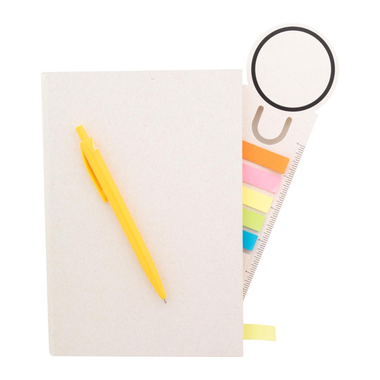 Semn de carte din carton reciclat al cutiilor de lapte Relact Mark Alb