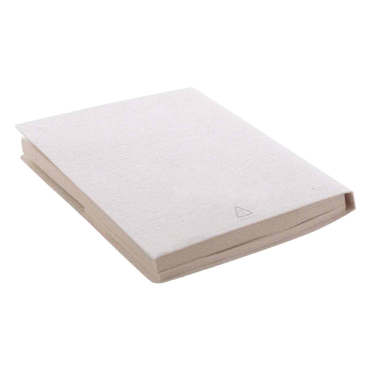 Carnețel post-it din carton reciclat al cutiilor de lapte Relact Stick Alb