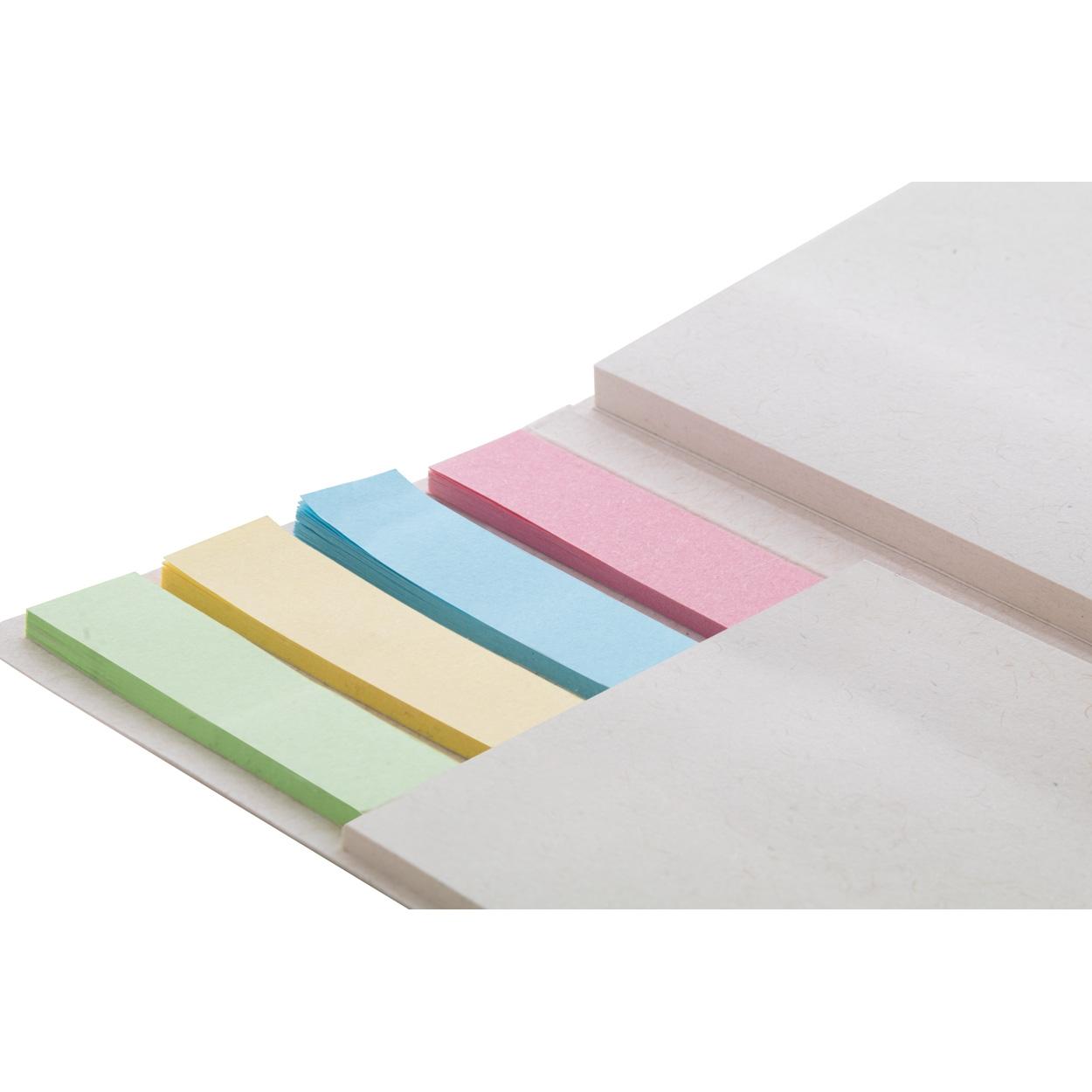 Carnețel post-it din carton reciclat al cutiilor de lapte Relact Stick Alb