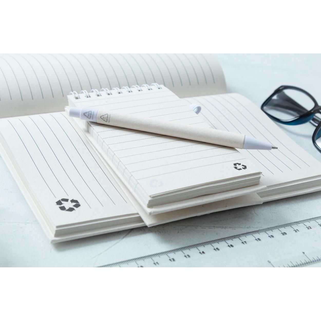 Pix din carton reciclat al cutiilor de lapte Relact Scrib Alb