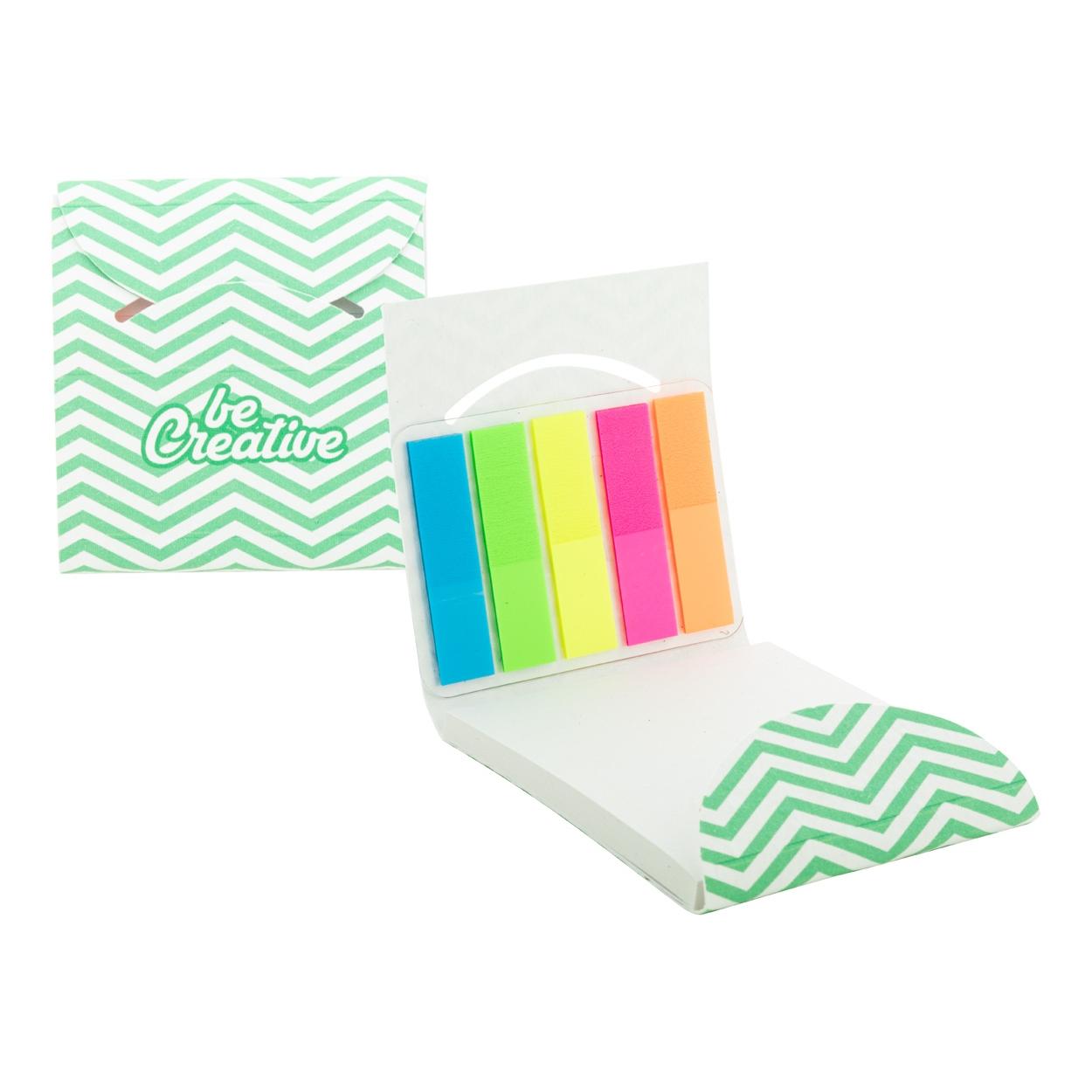 Carnețel cu post-it-uri, personalizat CreaStick Seed Combo C