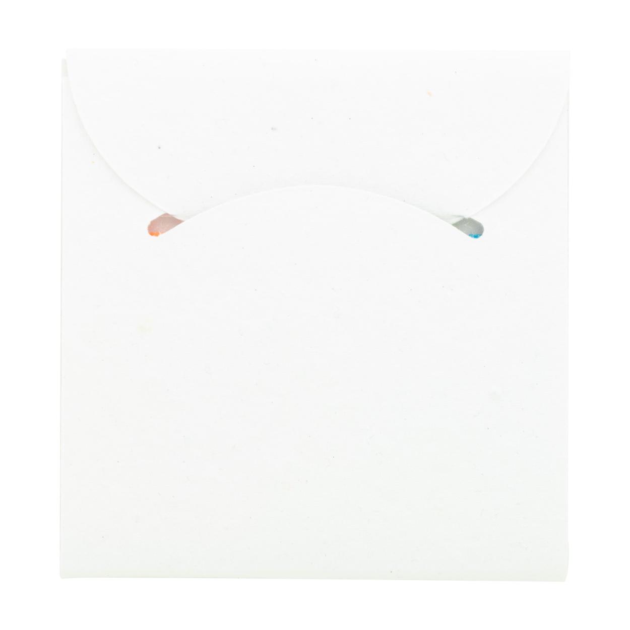 Carnețel cu post-it-uri, personalizat CreaStick Seed Combo C Alb