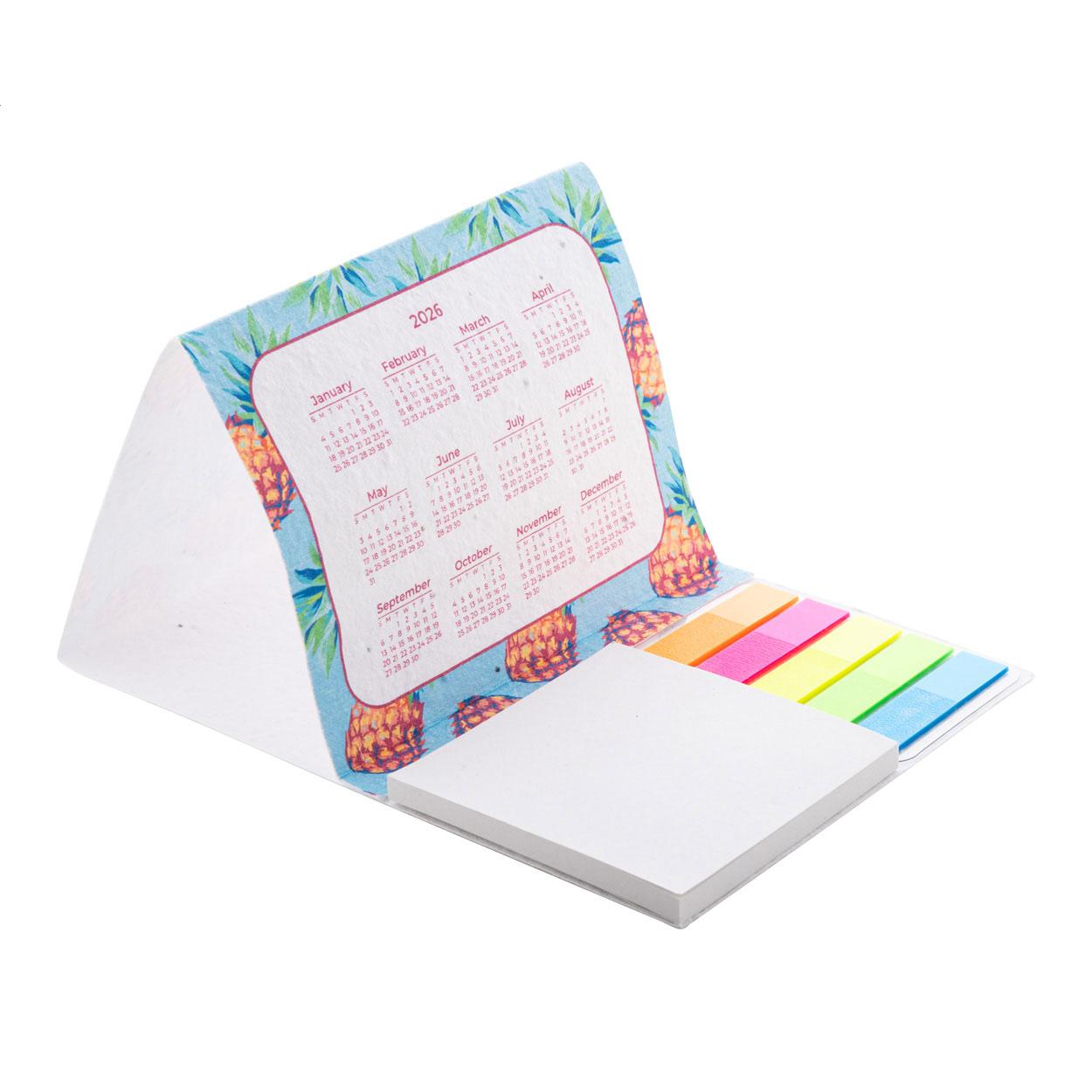 Calendar personalizat CreaStick Seed Combo Date Alb