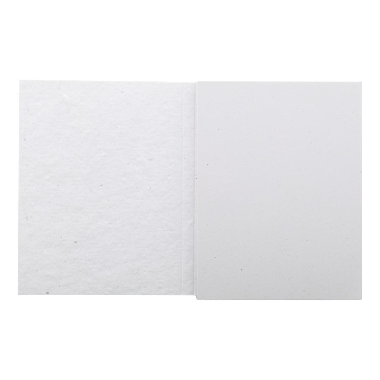 Carnețel cu post-it-uri, personalizat CreaStick Seed Note L Alb