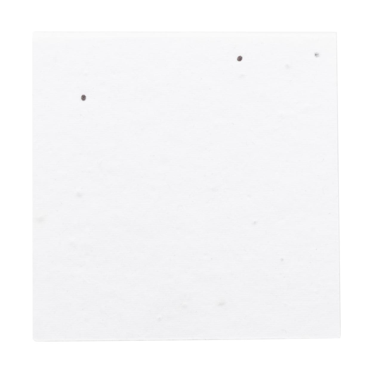 Carnețel cu post-it-uri, personalizat CreaStick Seed Note M Alb