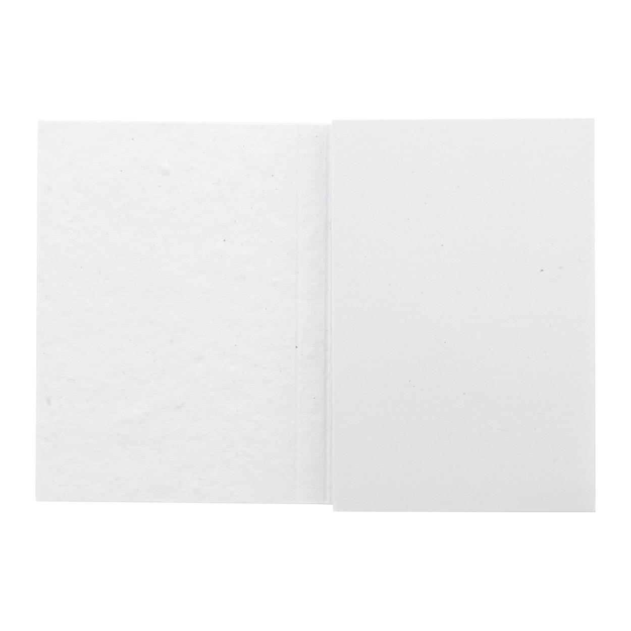 Carnețel cu post-it-uri, personalizat CreaStick Seed Note S Alb