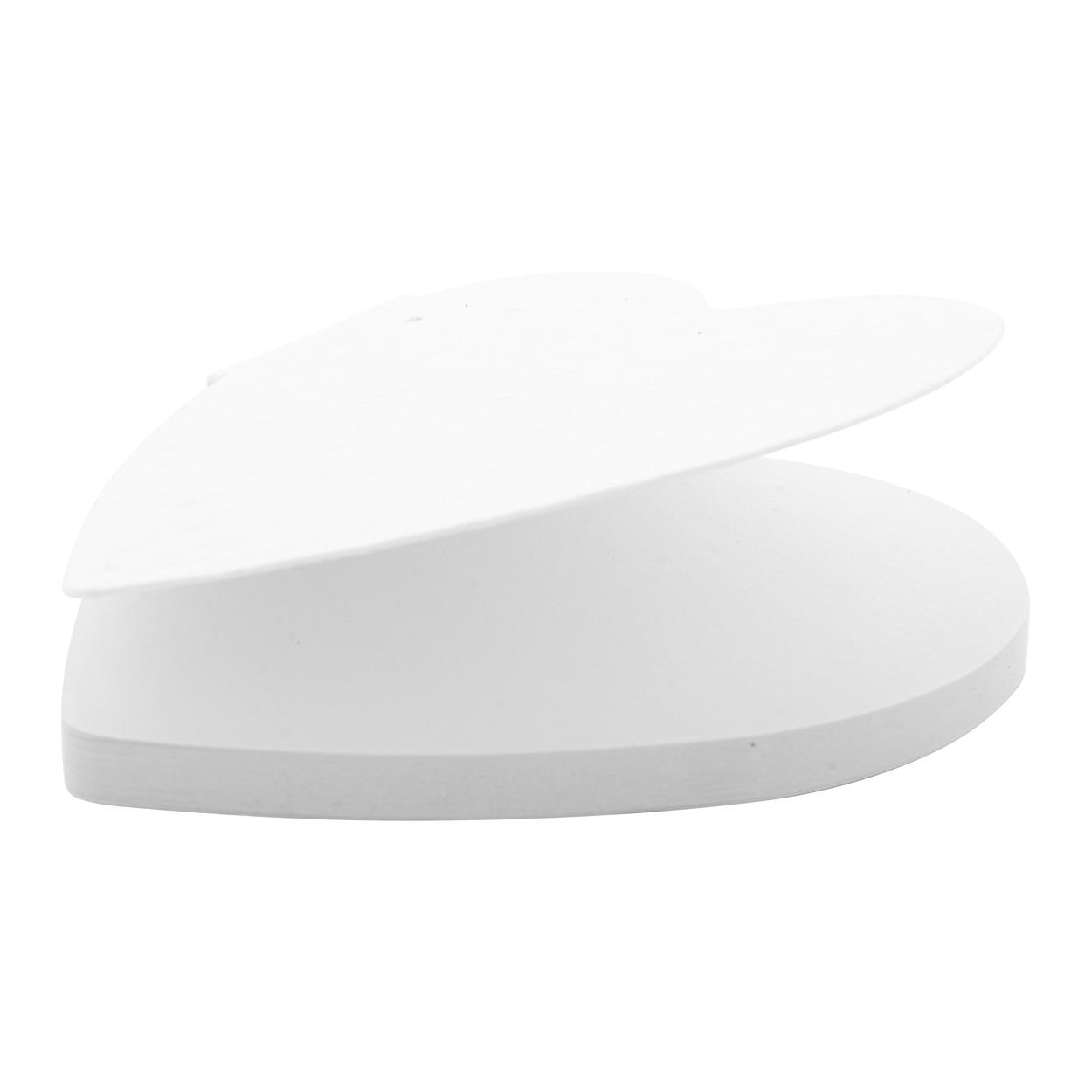 Carnețel de post-it-uri personalizat CreaStick Seed Heart Alb