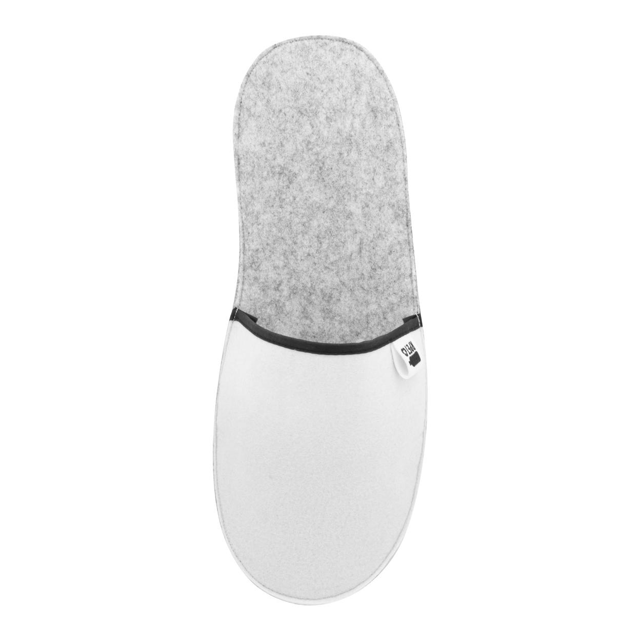 Papuci personalizati, RPET CreaFelt Slip gri