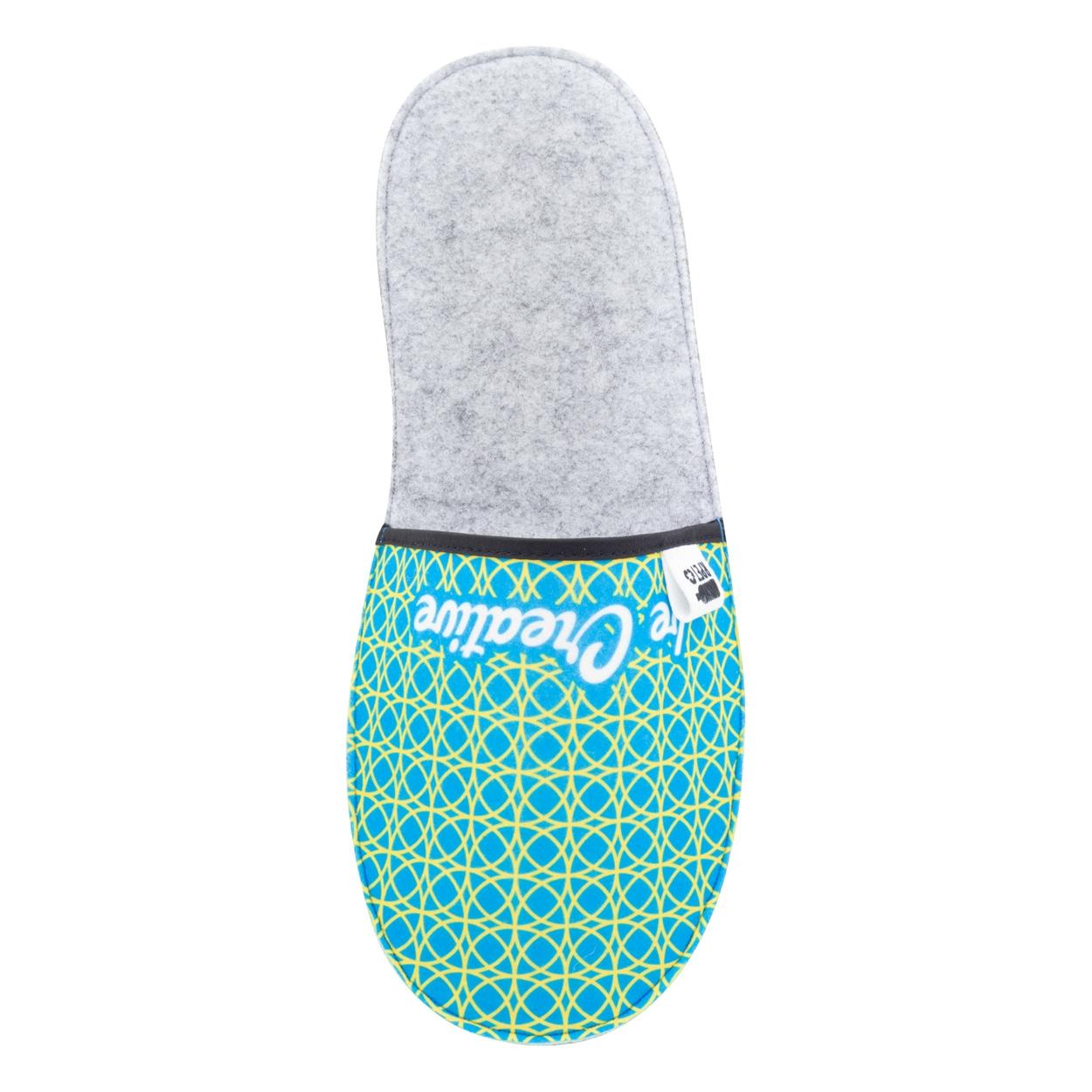 Papuci personalizati, RPET CreaFelt Slip gri