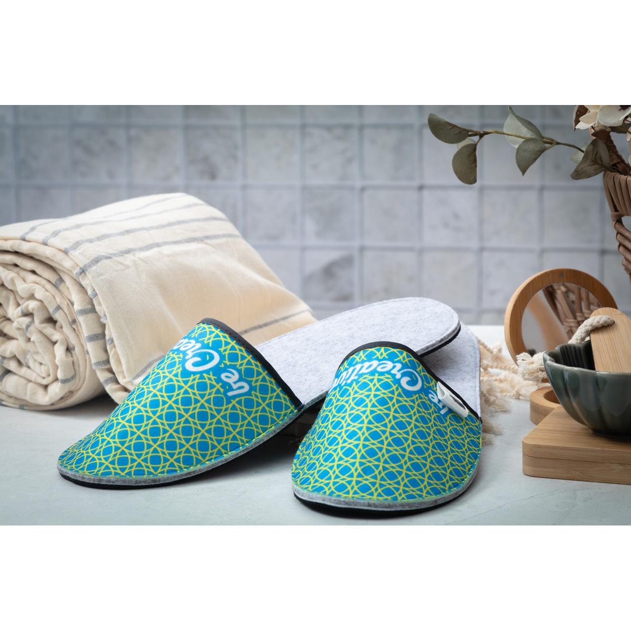 Papuci personalizati, RPET CreaFelt Slip gri