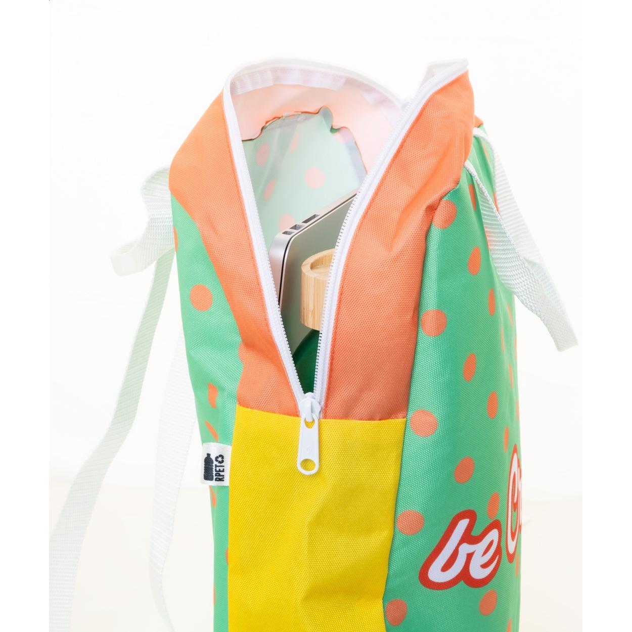 Geantă laptop, RPET, realizată la comandă SuboBag Slimback Alb