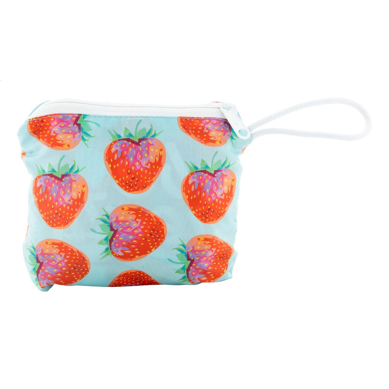 Rucsac pliabil, RPET, realizat la comandă SuboBag Folback Alb