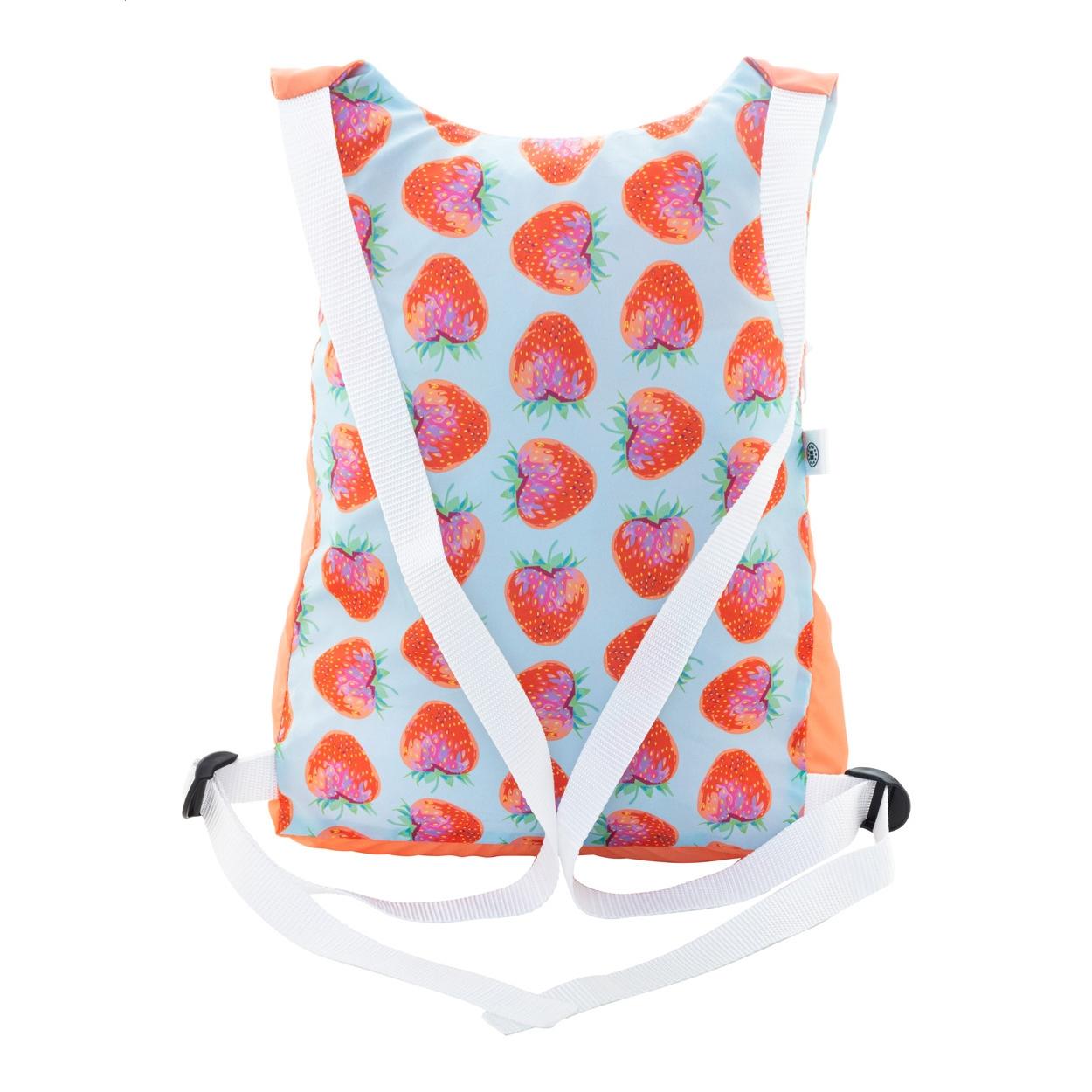 Rucsac pliabil, RPET, realizat la comandă SuboBag Folback Alb