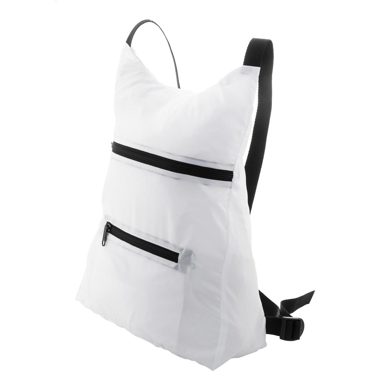 Rucsac pliabil, RPET, realizat la comandă SuboBag Folback Negru