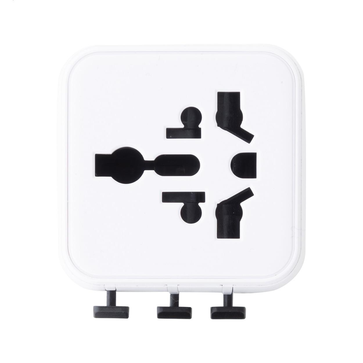 Adaptor de călătorie RPC Jetsetter Pico Alb