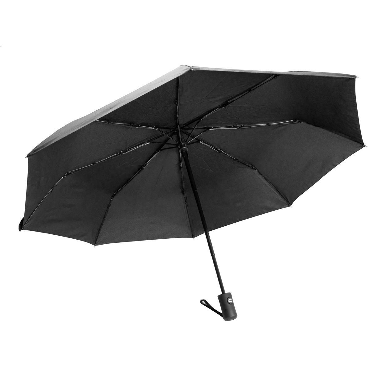 Umbrelă RPET Folcomp Negru