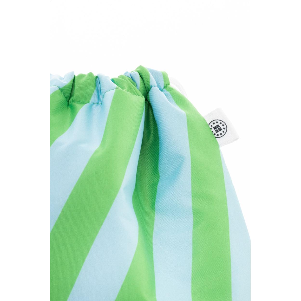 Geantă frigorifică personalizată, cu șnur, pentru copii CreaCool Draw Kids Alb