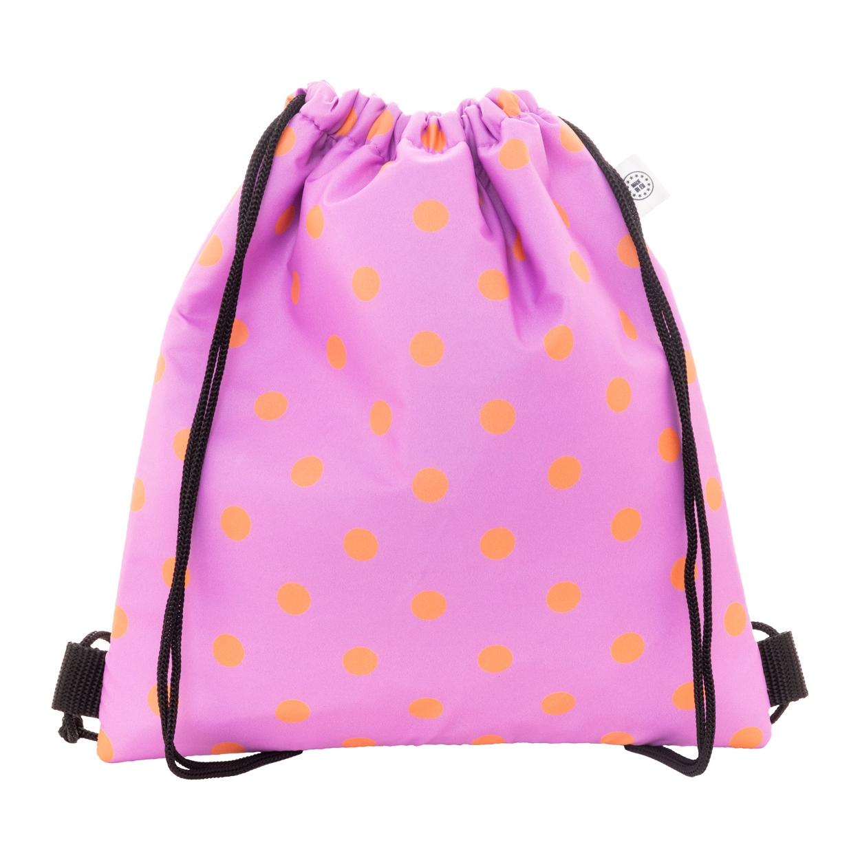 Geantă frigorifică personalizată, cu șnur, pentru copii CreaCool Draw Kids Negru