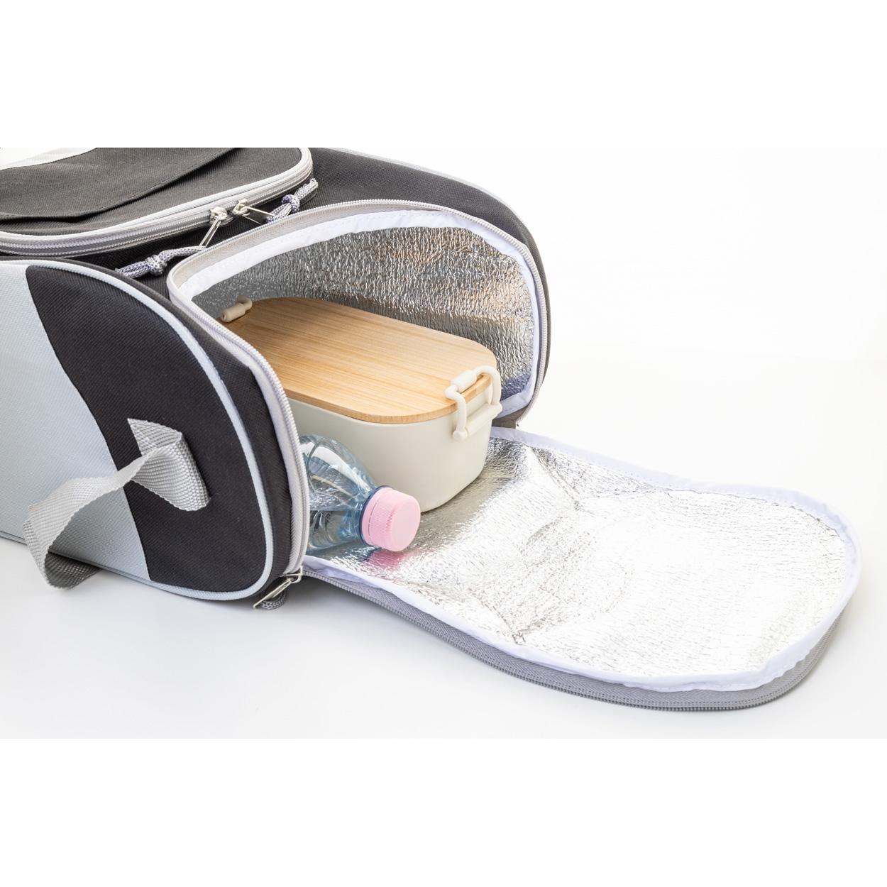 Geantă frigorifică RPET Inuit Negru