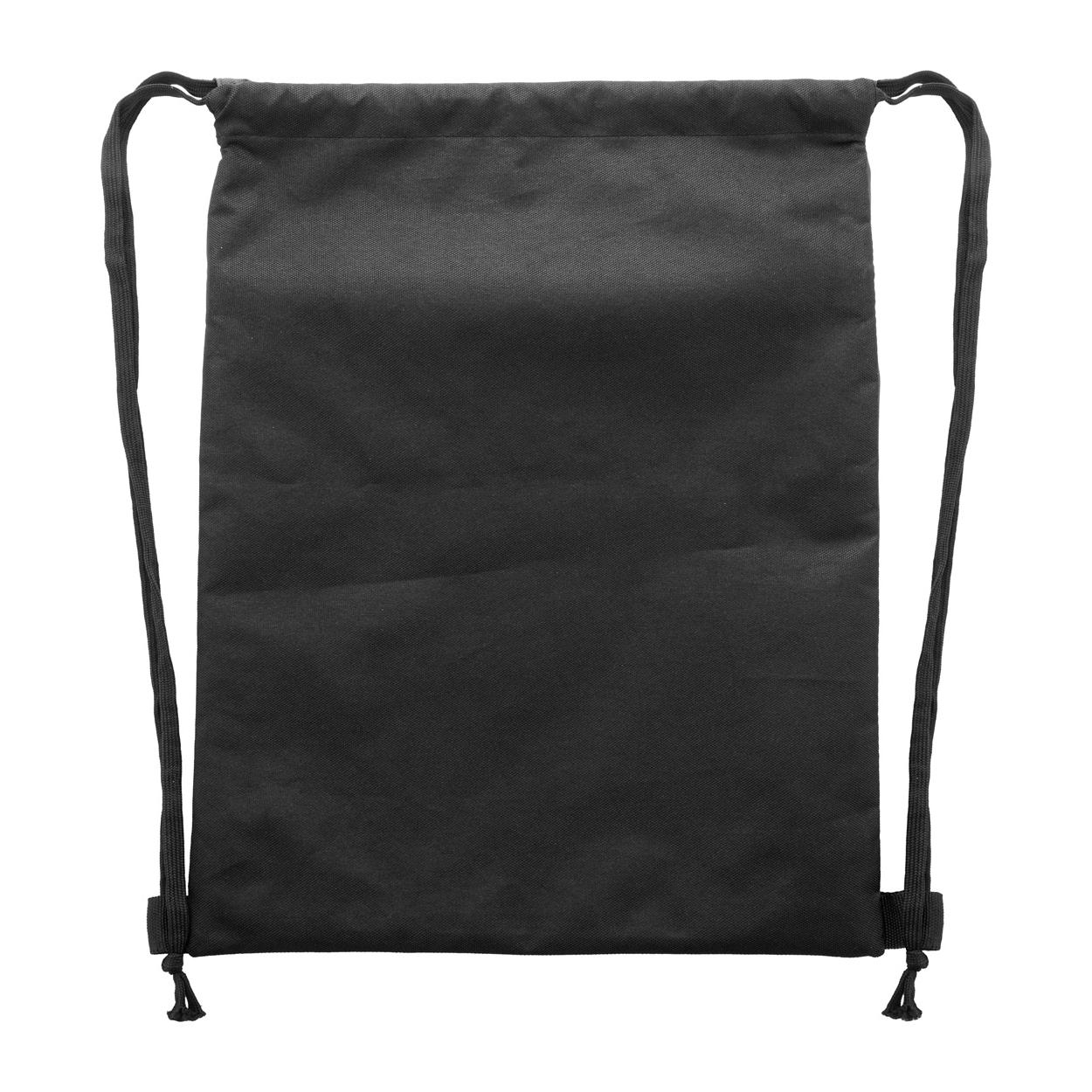 Rucsac RPET cu șnur Pudrow Negru
