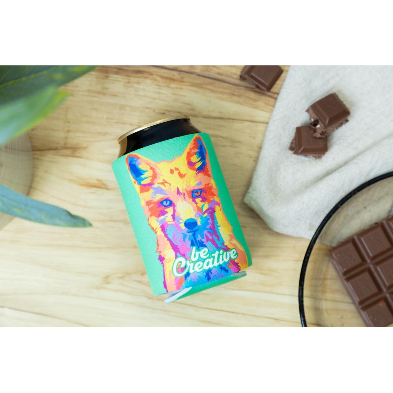 Răcitor pentru doze, RPET PrintCan Alb