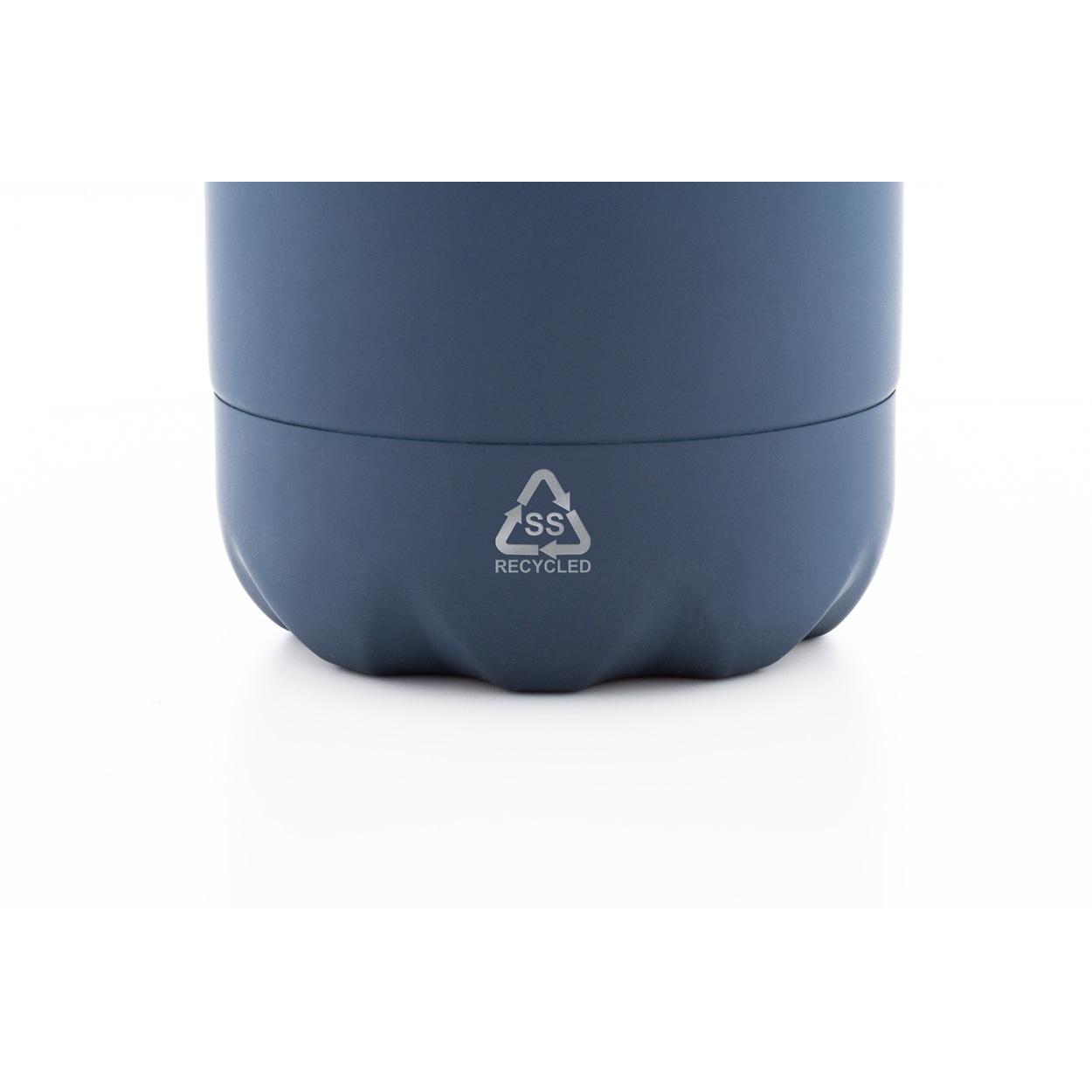 Sticlă din oțel inoxidabil reciclat Refill Soft albastru închis
