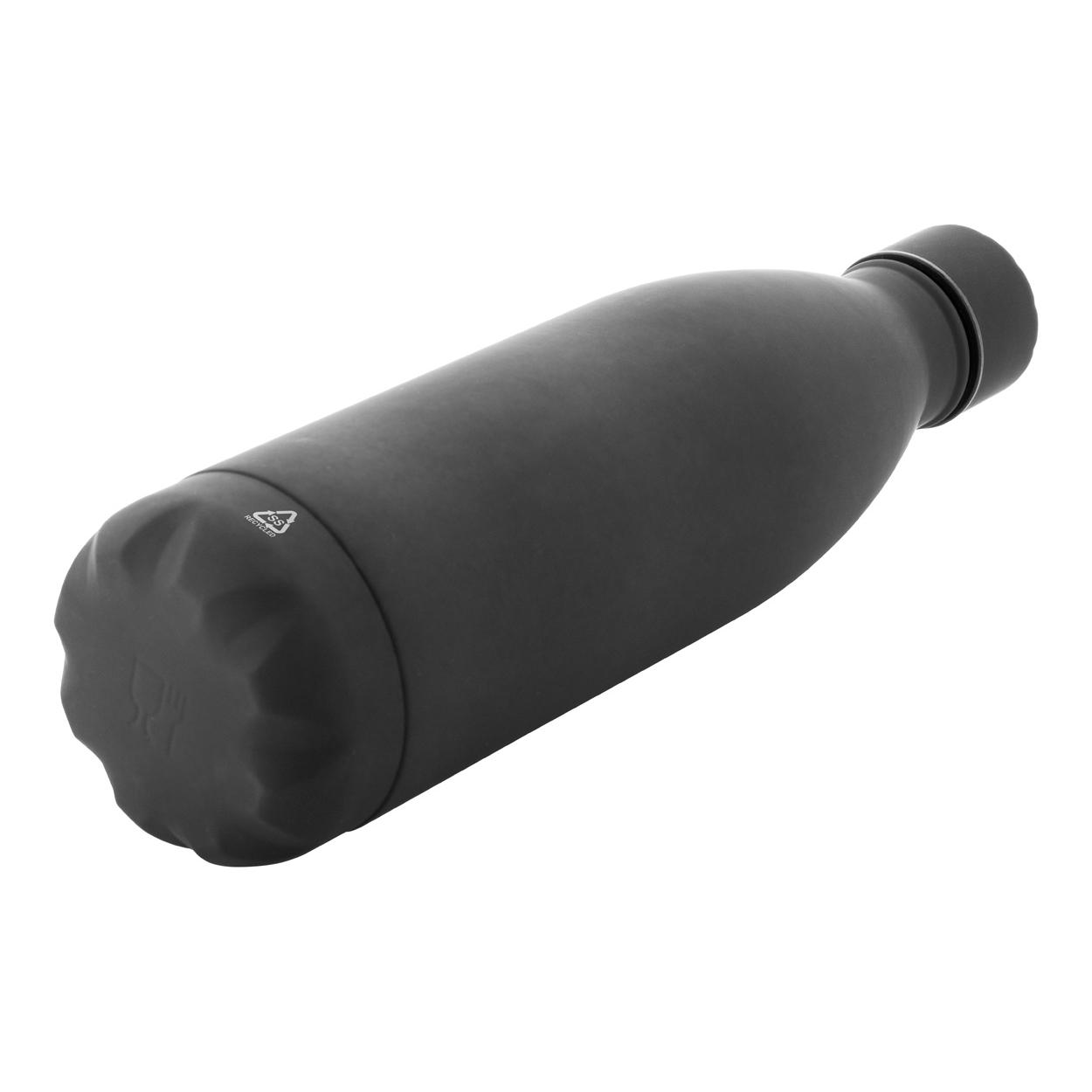 Sticlă din oțel inoxidabil reciclat Refill Soft Negru