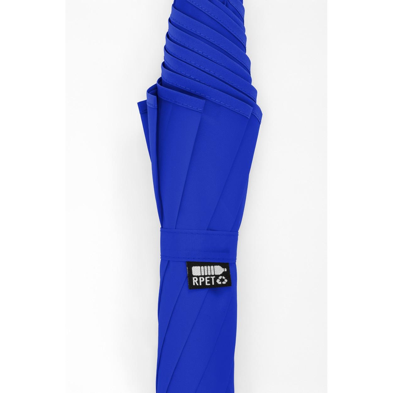 Umbrelă RPET reflectorizantă Thunder Max albastru deschis