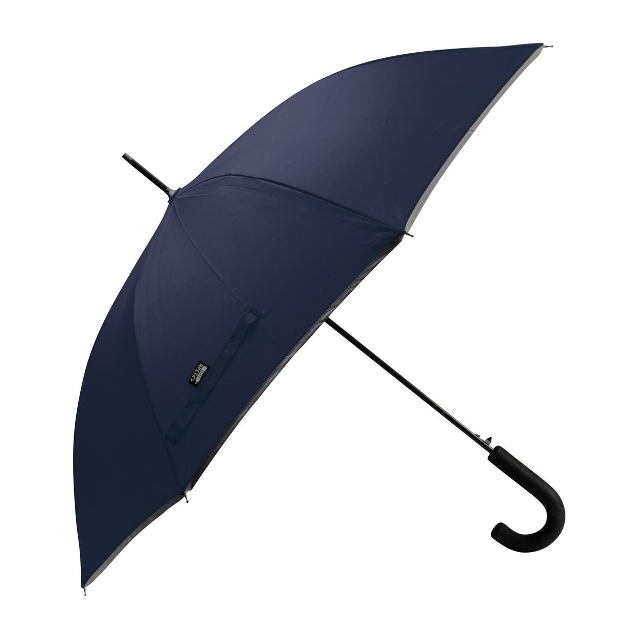Umbrelă RPET reflectorizantă Thunder Max Albastru