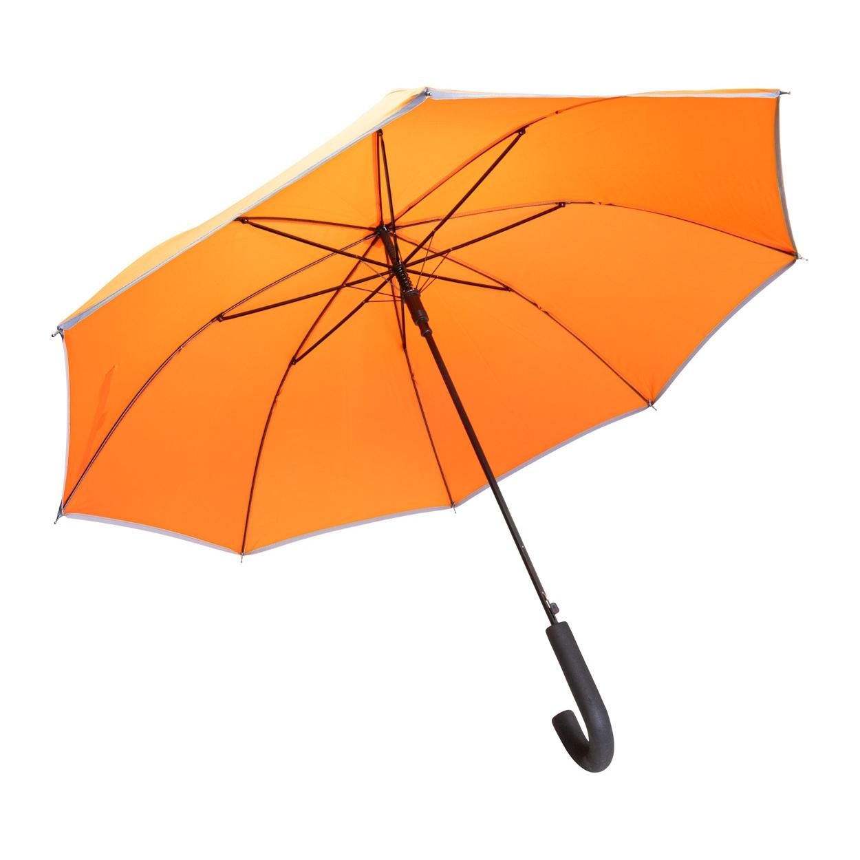 Umbrelă RPET reflectorizantă Thunder Max portocaliu