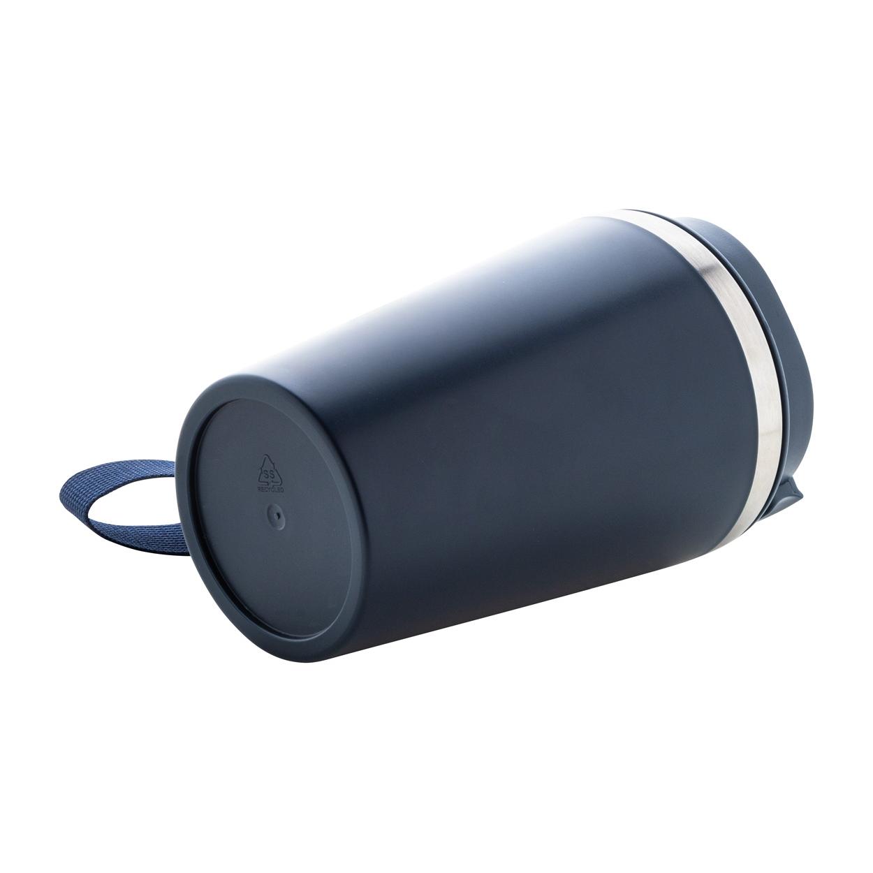 Pahar termic Manabi albastru închis