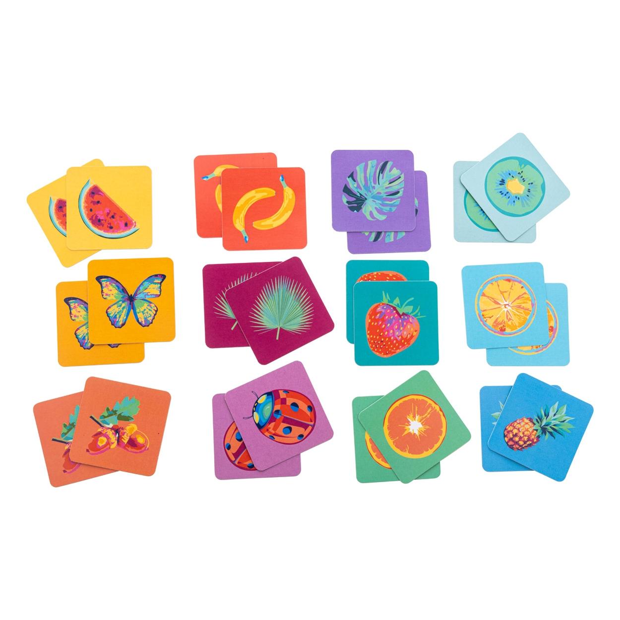 Joc de memorie personalizat Minimor Creative Alb