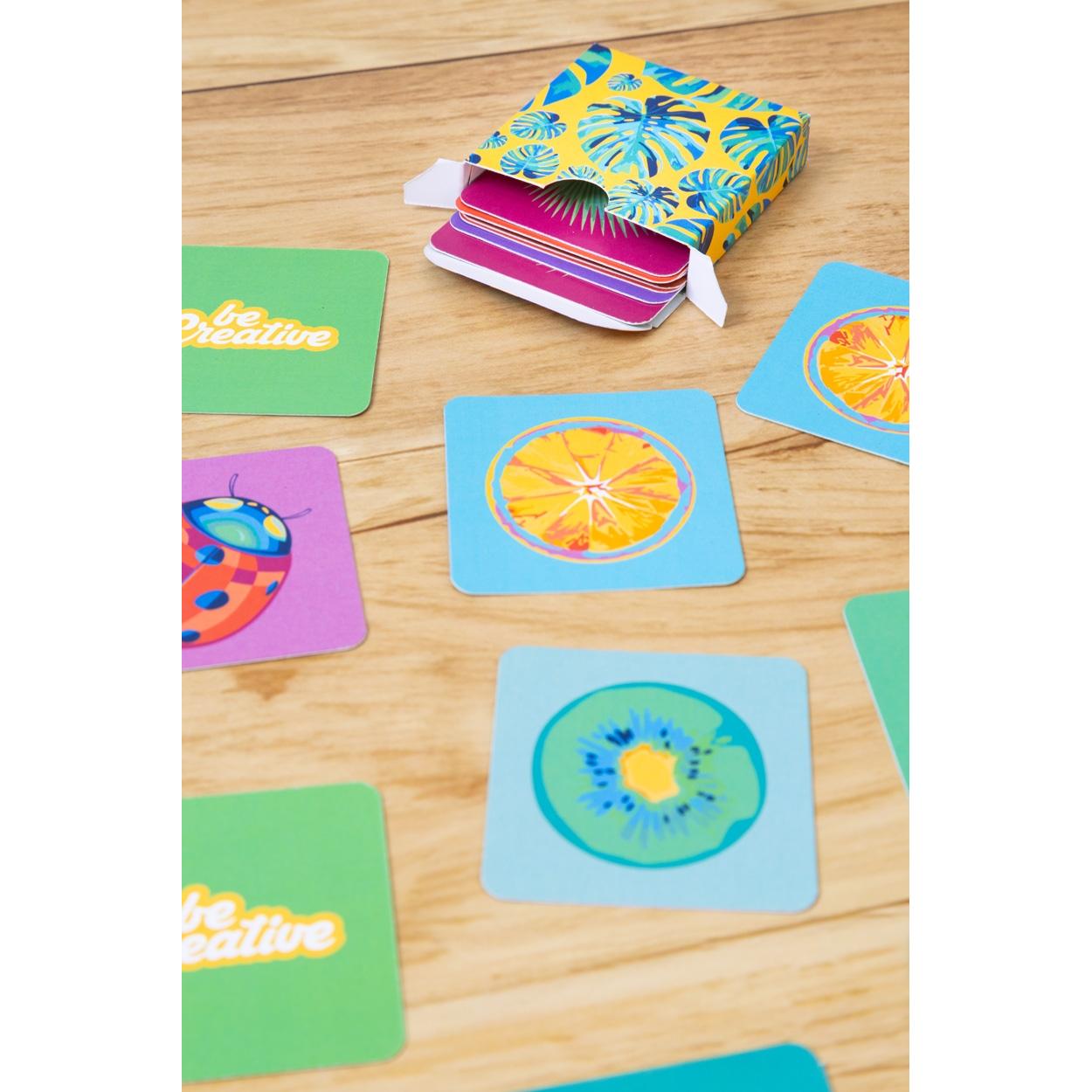 Joc de memorie personalizat Minimor Creative Alb