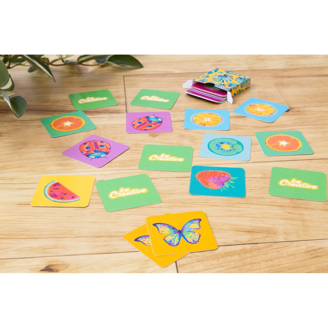 Joc de memorie personalizat Minimor Creative Alb