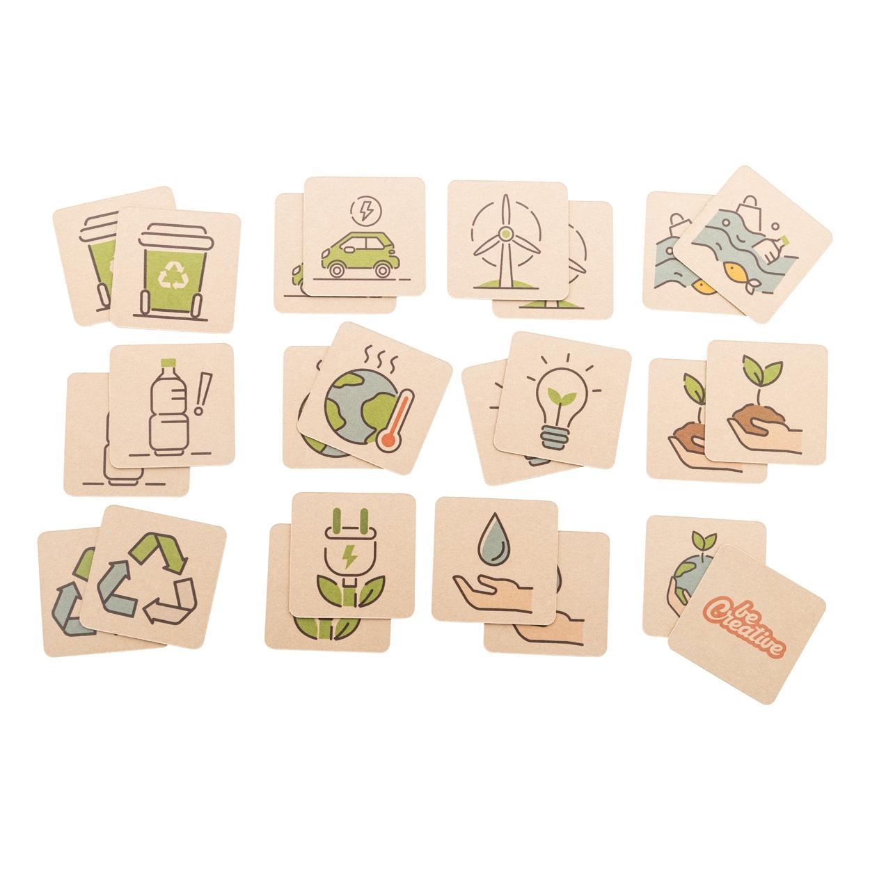 Joc de memorie personalizat Minimor Eco natural