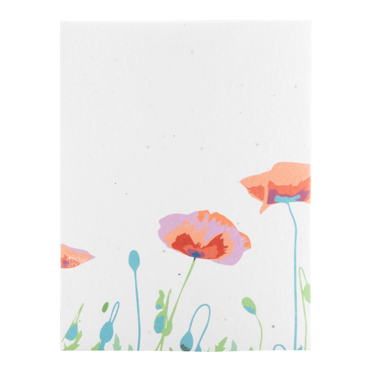 Caiet personalizat din hârtie cu semințe CreaNote Plus A5 Seed Alb