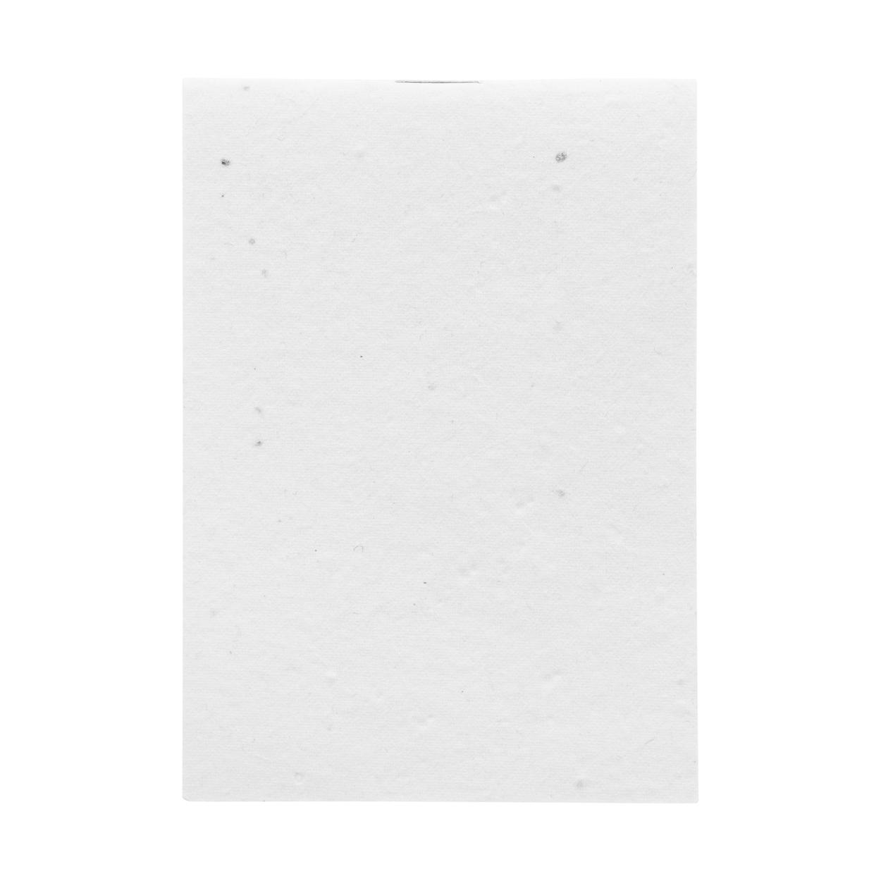 Caiet personalizat din hârtie cu semințe CreaNote Mini Seed Alb