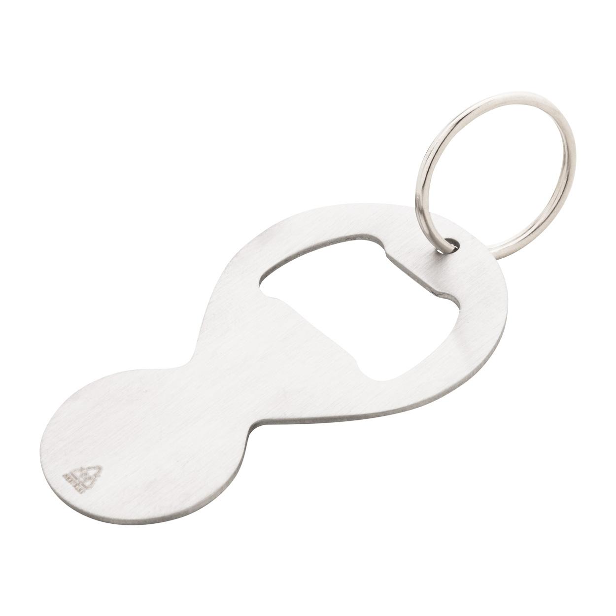 Breloc pentru monede cărucior BeerCart argintiu