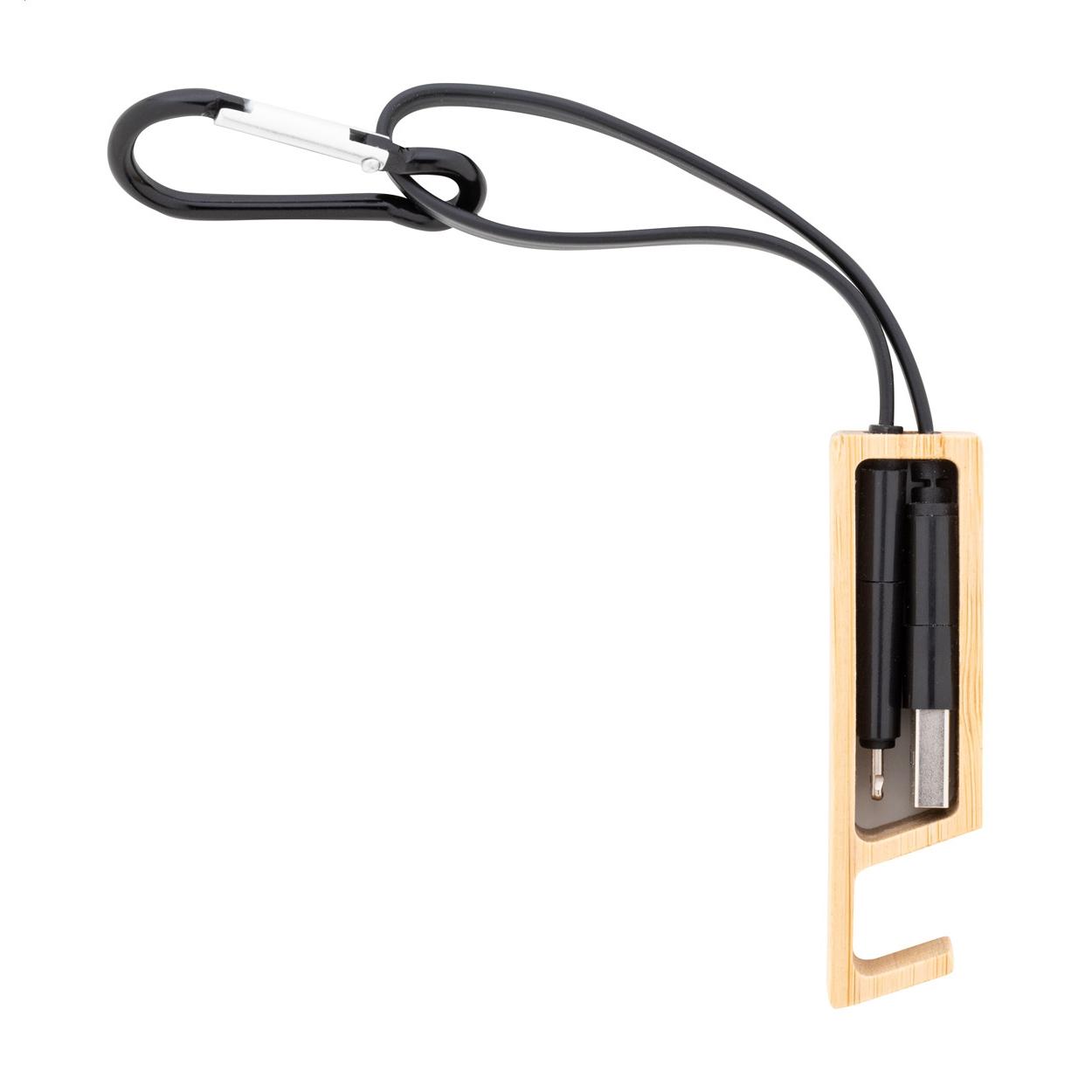 Cablu USB Boppy Negru natural