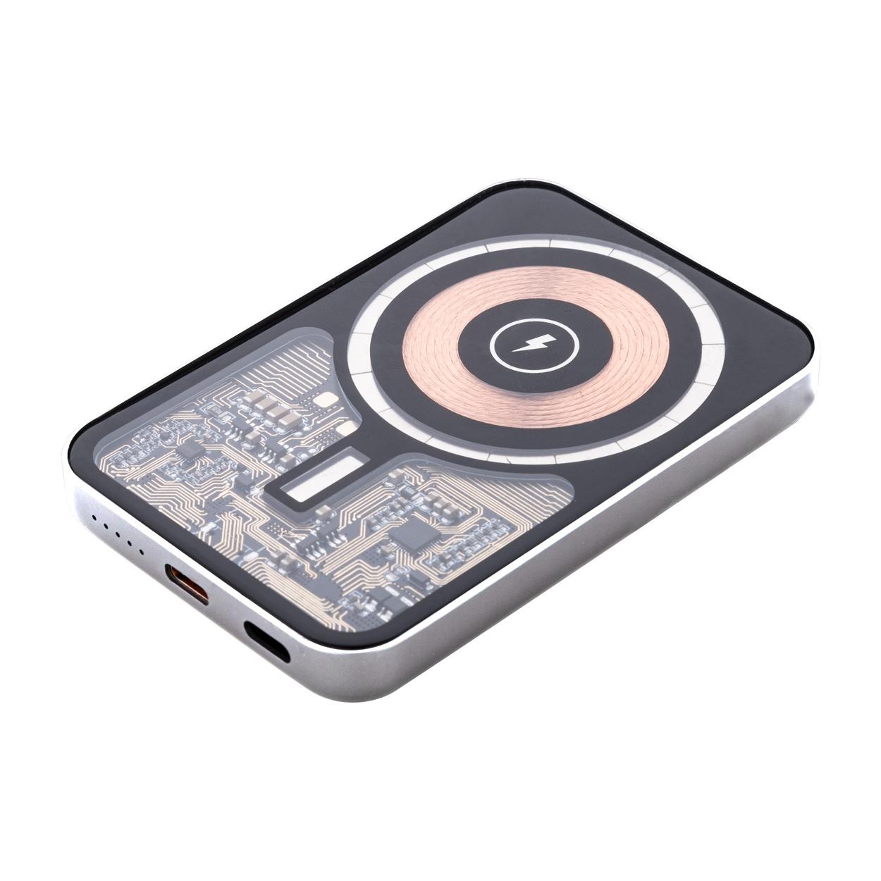 Baterie externă RaluSee argintiu