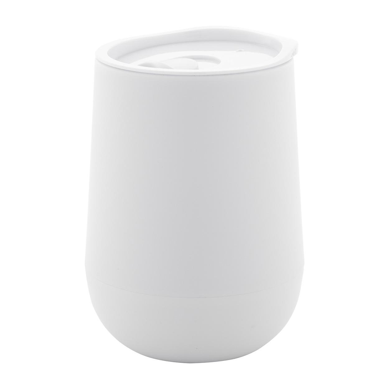 Pahar termic Peppy Alb