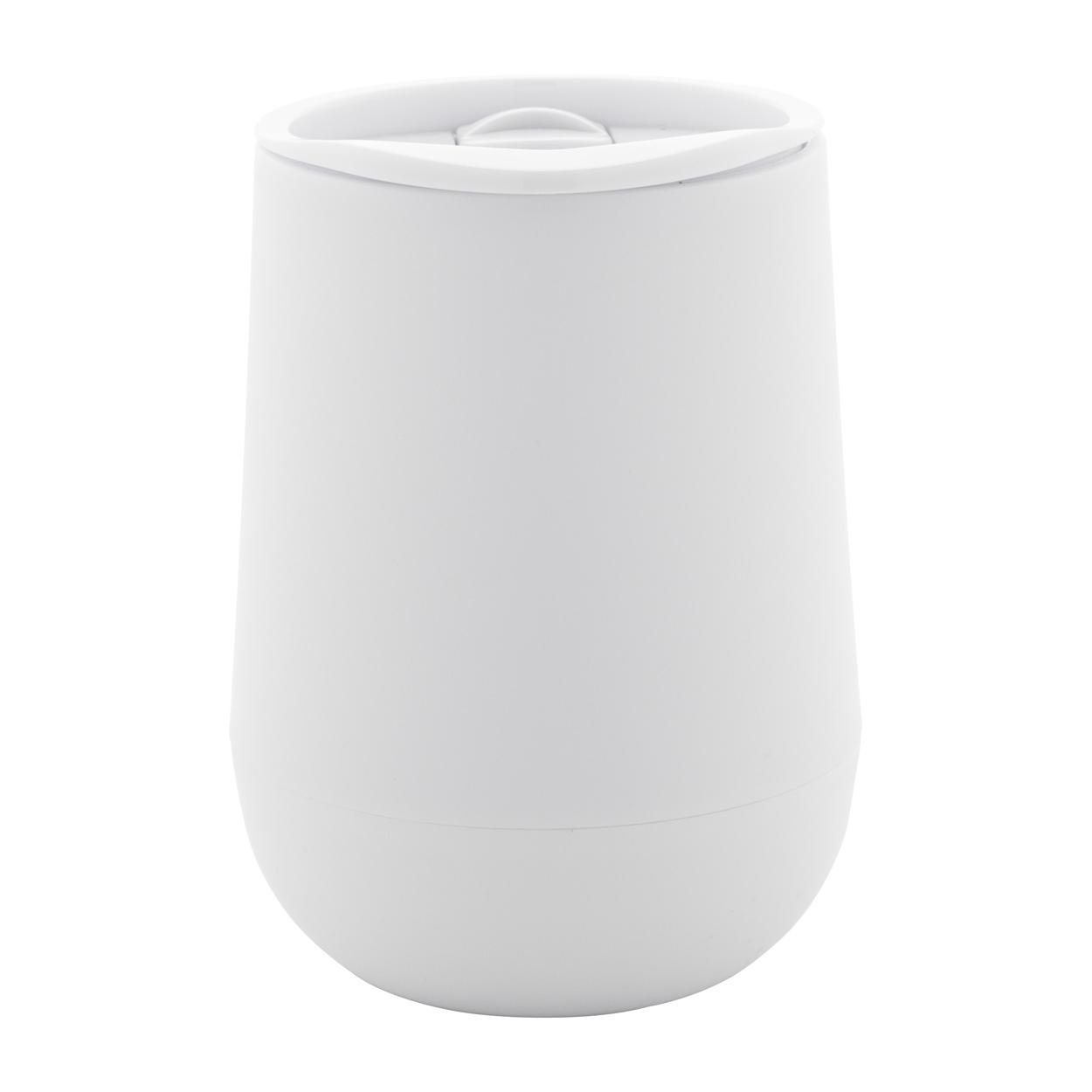 Pahar termic Peppy Alb