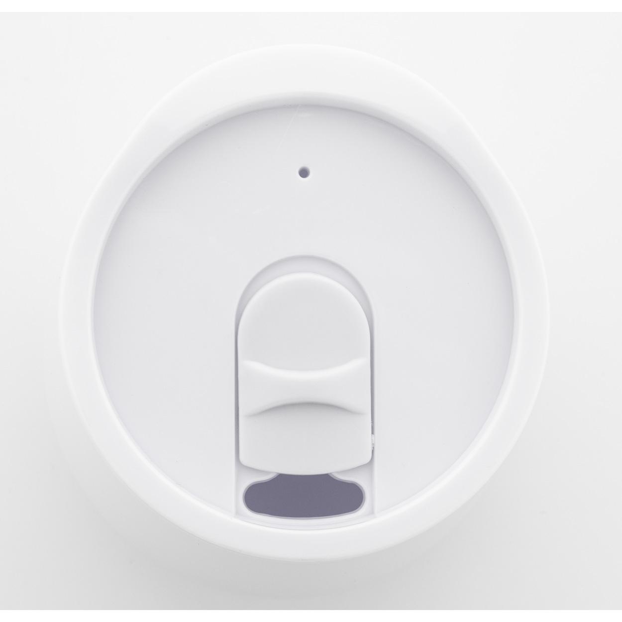 Pahar termic Peppy Alb