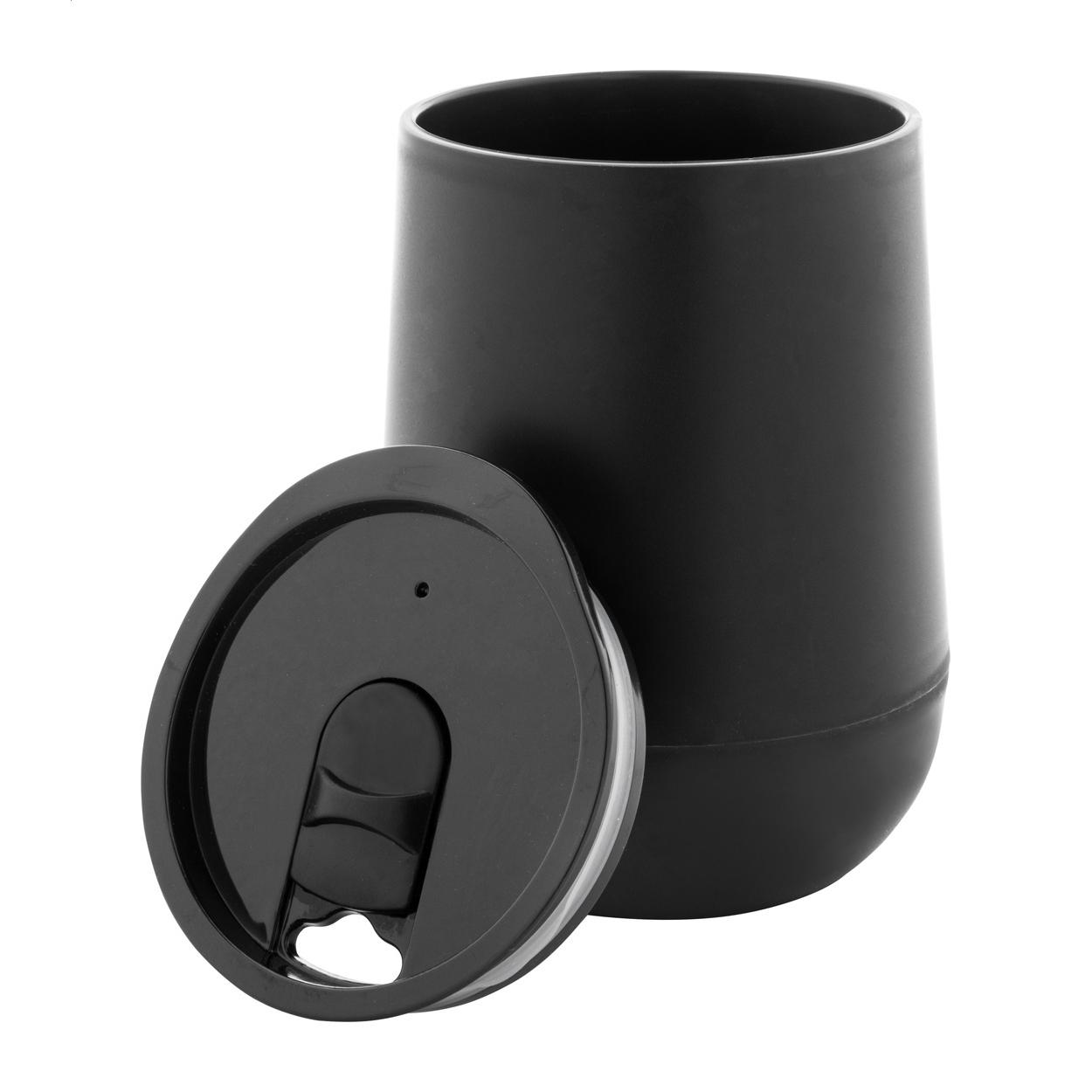 Pahar termic Peppy Negru