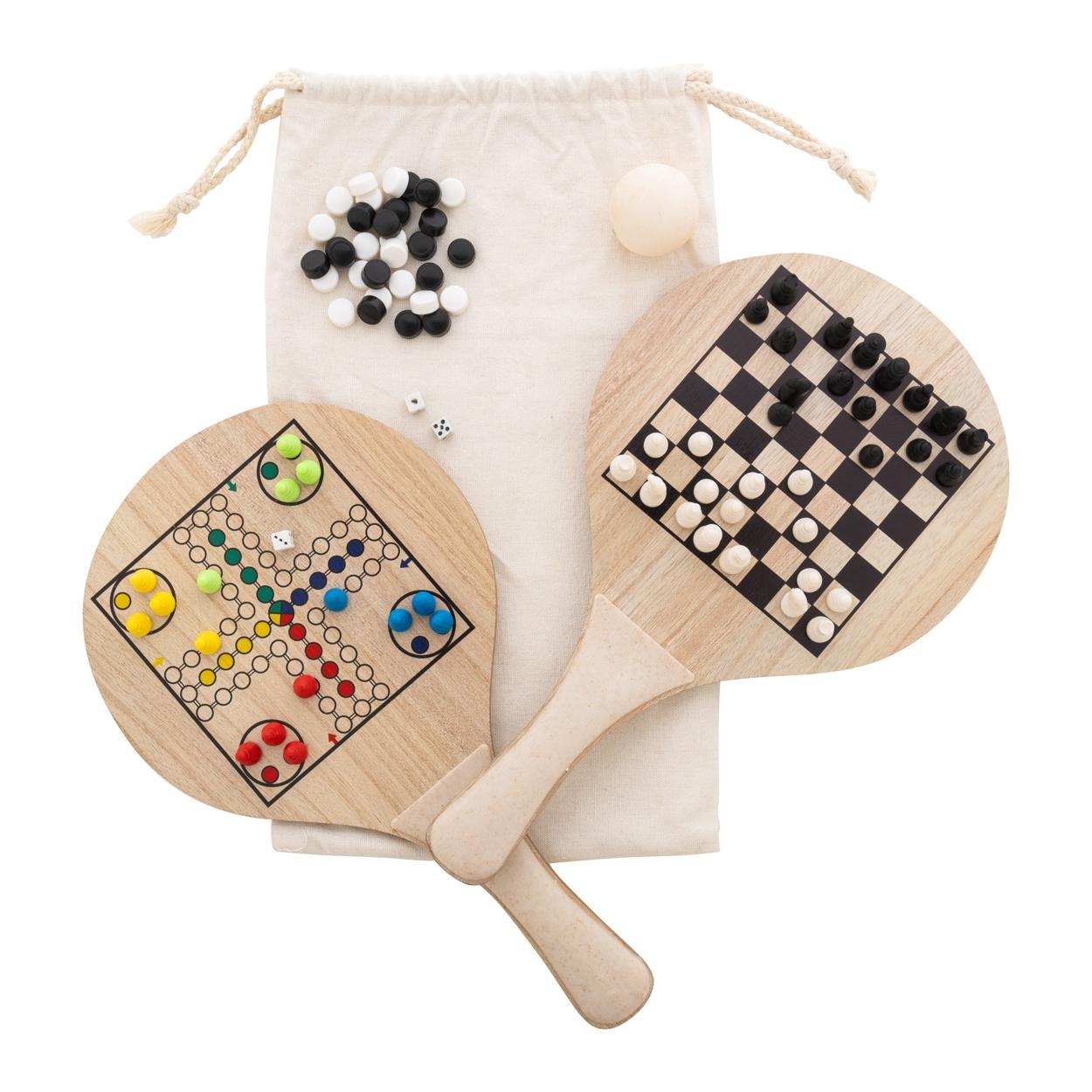 Set tenis de plajă Boanis natural