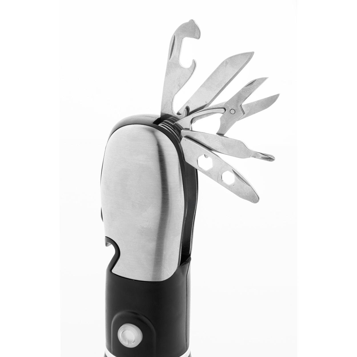 Lanternă cu scule Hemly Negru argintiu