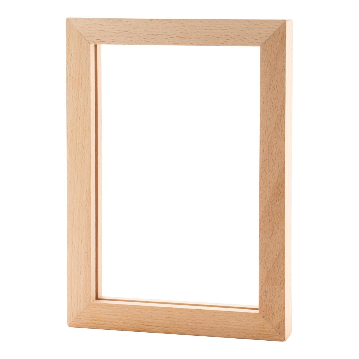 Trofeu cu lumină LED Woodiframe natural transparent