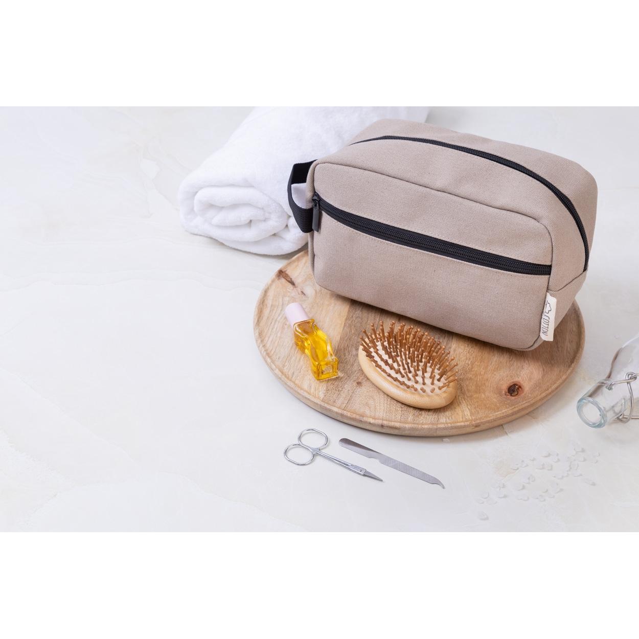 Geantă pentru cosmetice, din pânză reciclată Rebyss Beauty natural