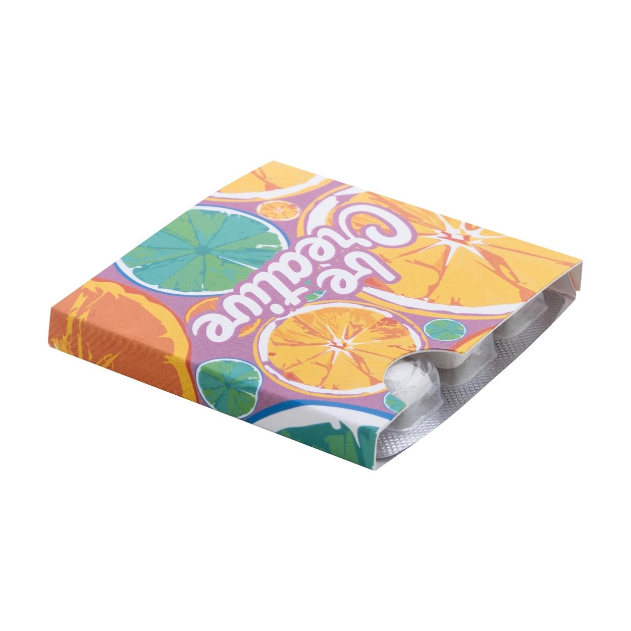 Gumă de mestecat personalizată CreaChew 6 Alb